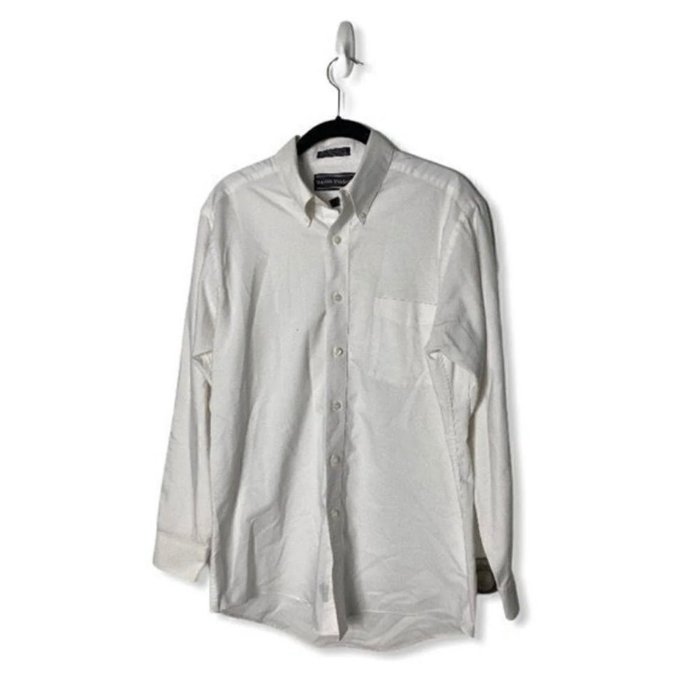 David Taylor white button down shirt